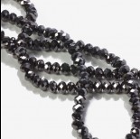 Zdjęcie - Kryształki oponki fasetowane hematite 6x8mm